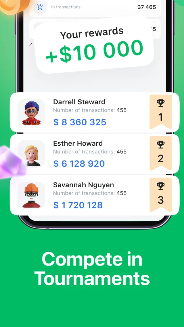 Cryptoguru: Trading Simulator - Screen 2