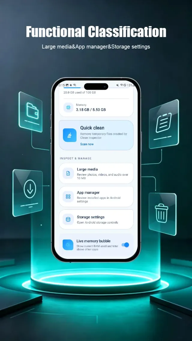 Clean Inspector - Screen 2