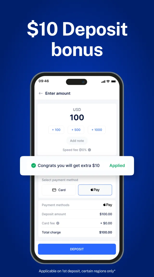 Speed Wallet - Buy Bitcoin - Screen 5
