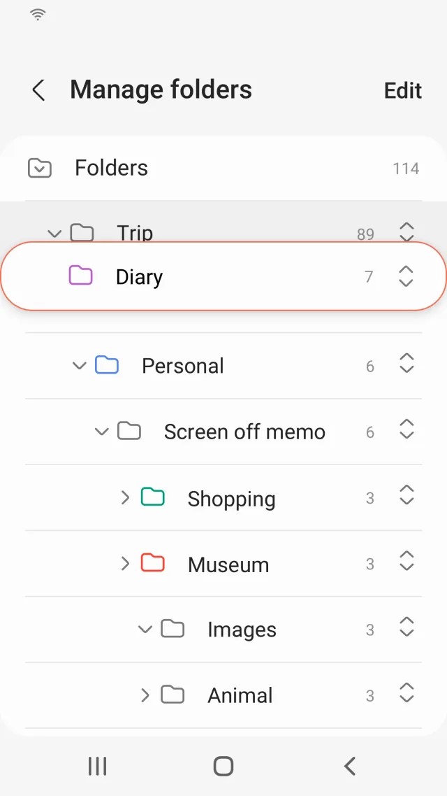 Samsung Notes - Screen 2