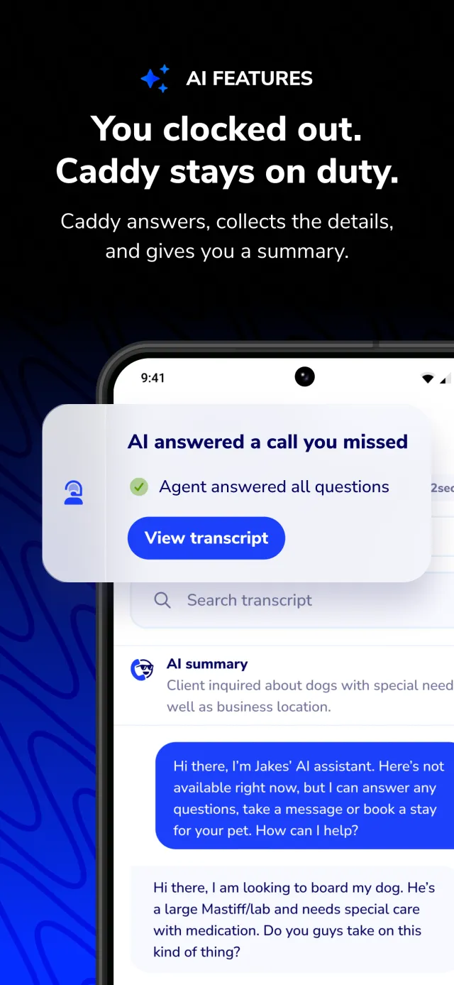 Caddy - Second Phone Number - Screen 5