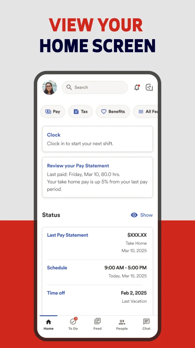 ADP Mobile Solutions - Screen 2