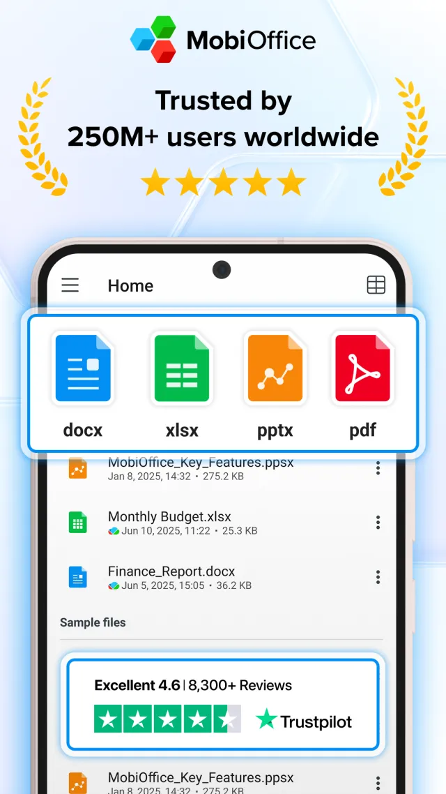 MobiOffice: Word, Sheets, PDF - Screen 1