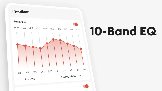 Flat Equalizer - Bass Booster - Screen 2