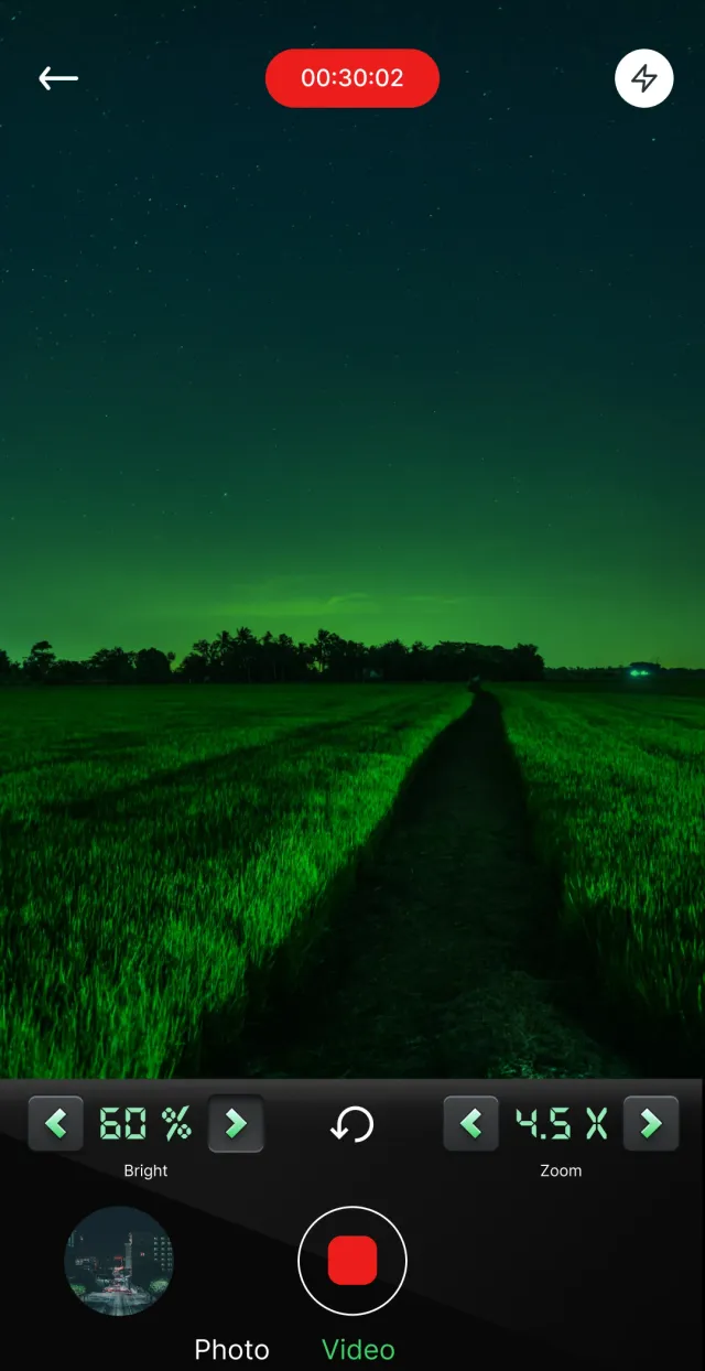 Night Camera Mode: Video Photo - Screen 2