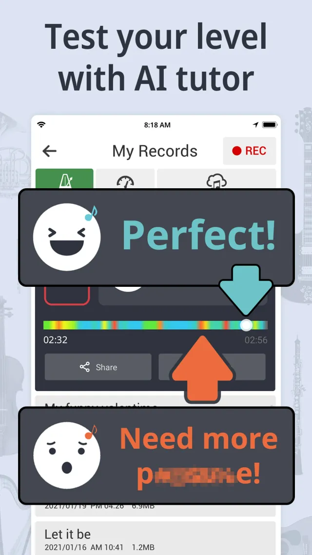 Tuner & Metronome - Screen 3