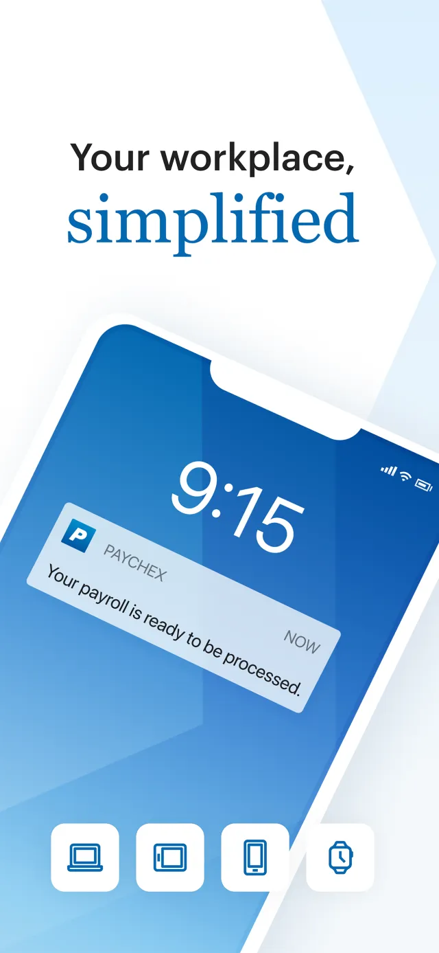 Paychex Flex - Screen 1