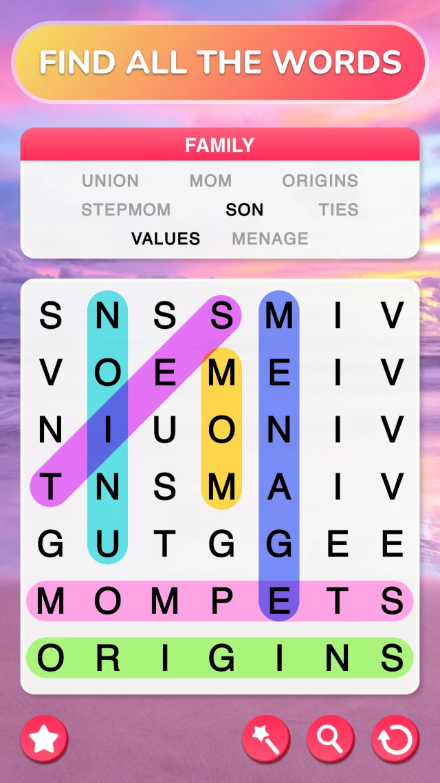 Word Search - Word Puzzle Game - Screen 1