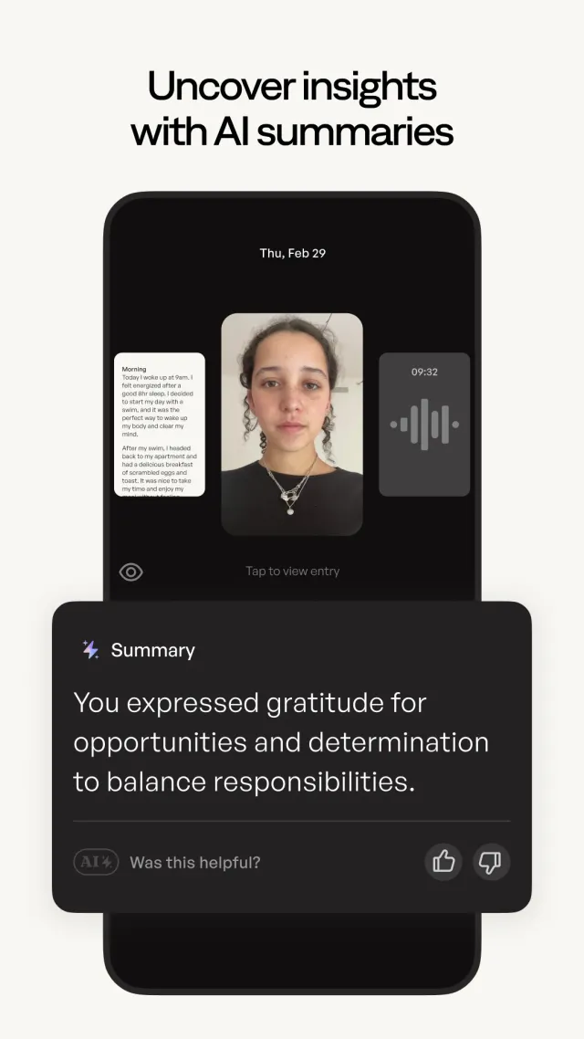 Mirror: Mental Health Journal - Screen 4