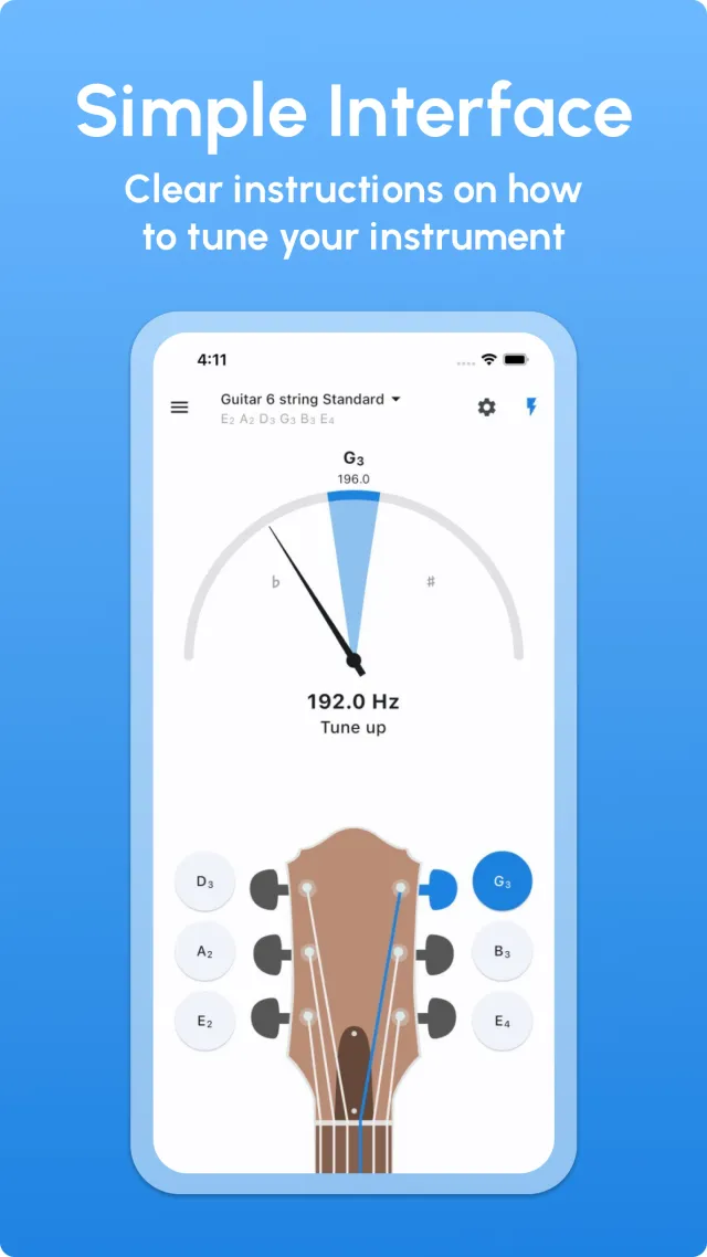 Guitar Tuner - LikeTones - Screen 2