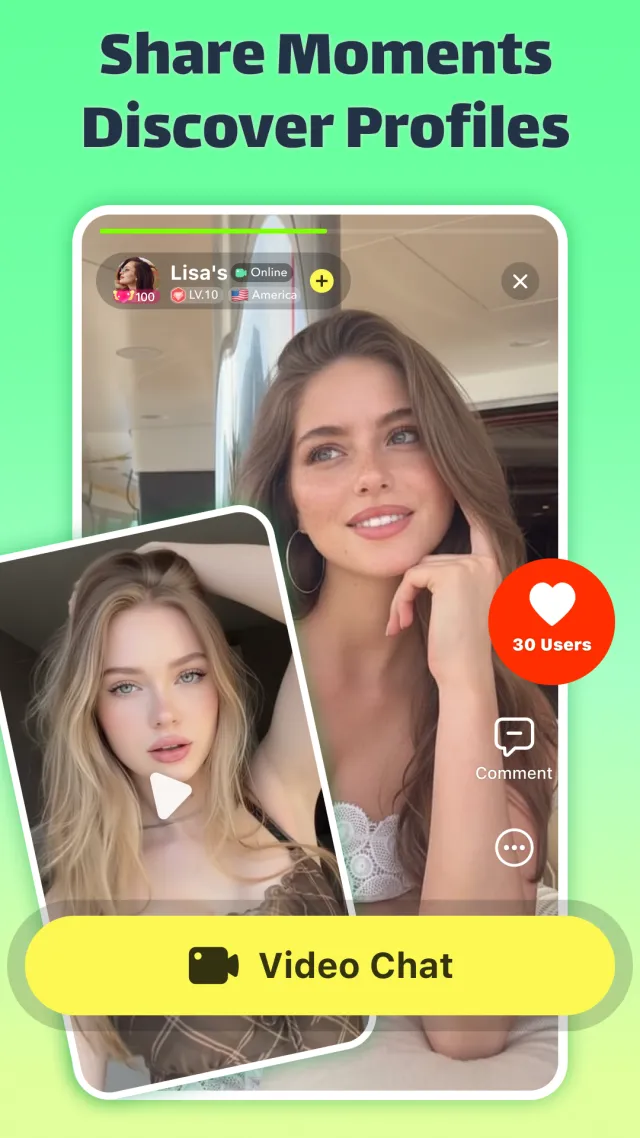 ChatUP-Live Stream Video Chat - Screen 4
