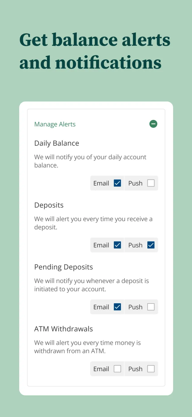 Direct Express® Mobile App - Screen 6