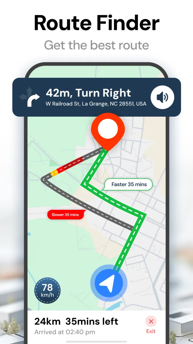 GPS Satellite Maps Live Earth - Screen 1