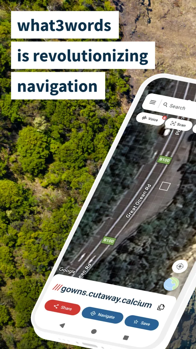 what3words: Navigation & Maps - Screen 1