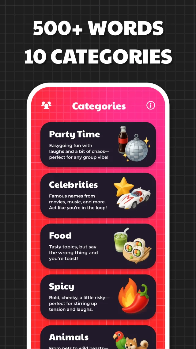 Fakeit: Imposter Game - Screen 4