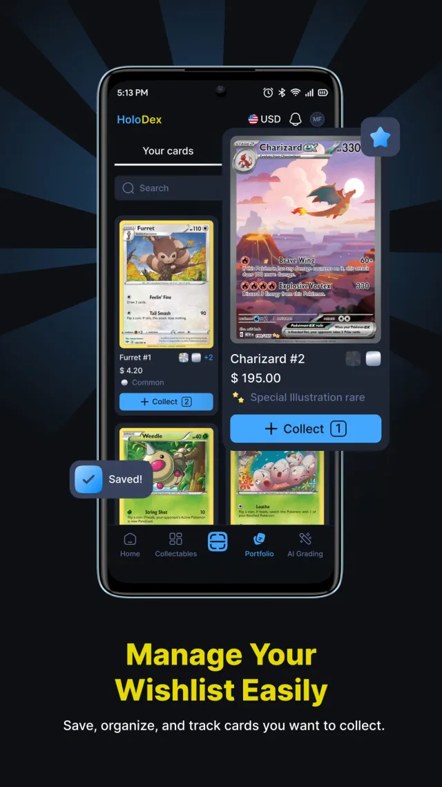 HoloDex - TCG Scan & Collect - Screen 5