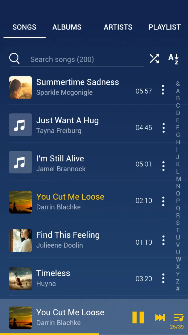 Music Player - MP3 Player - Screen 3