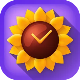 Sober Day Counter - Sunflower icon