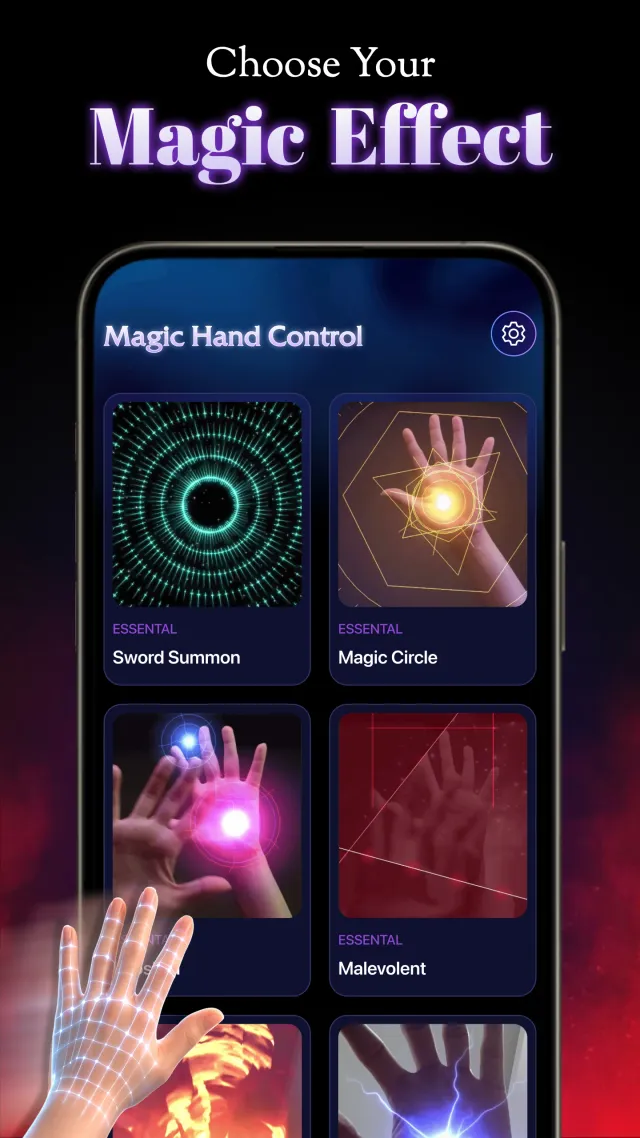Magic Hand: AR Control Effects - Screen 1