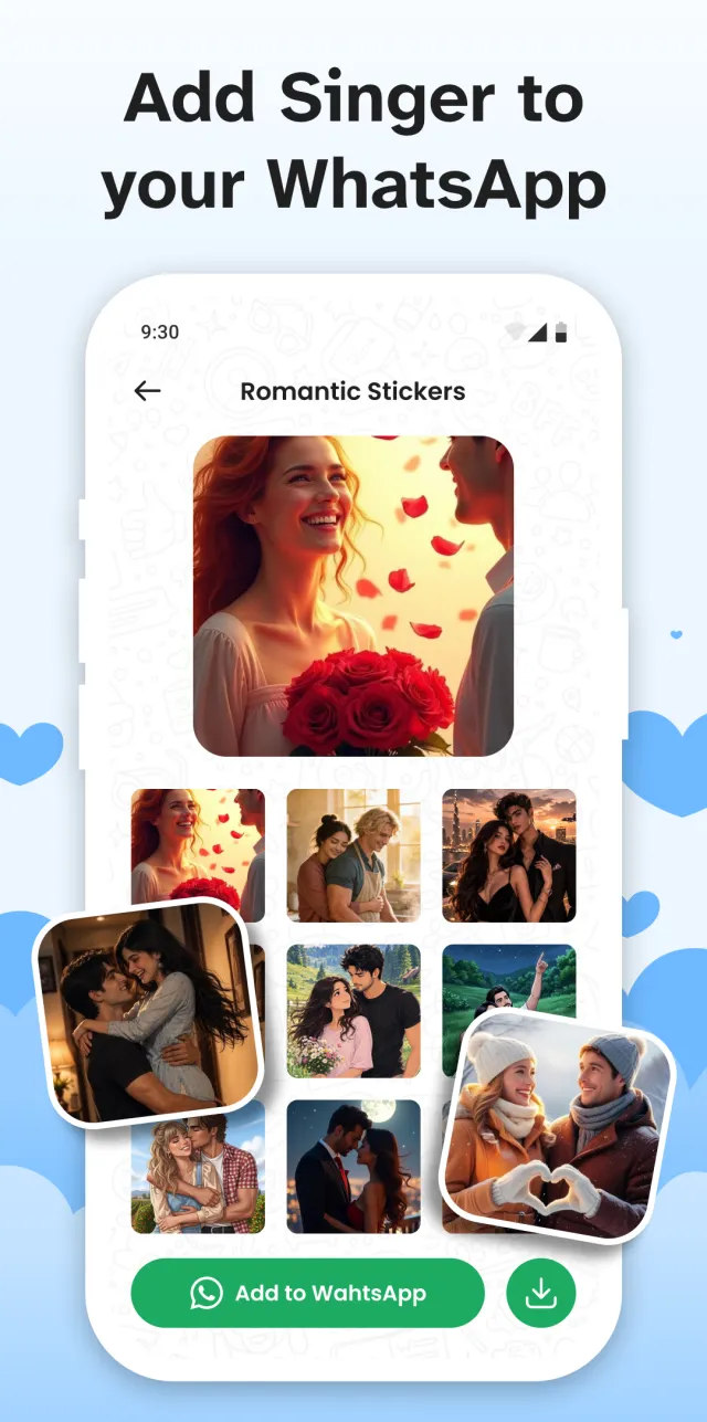 Romantic Sticker: Love Sticker - Screen 4