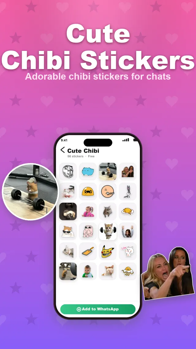 Chibi Sticker Maker Studio - Screen 1