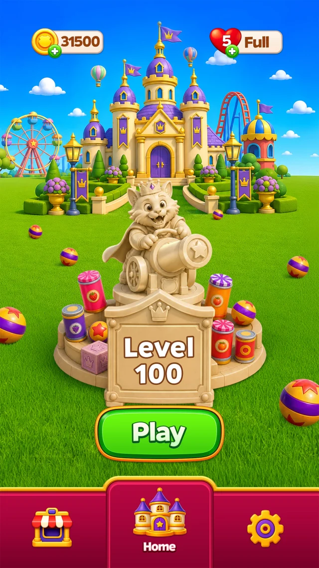 Royal Smash! : Physics Puzzle - Screen 8
