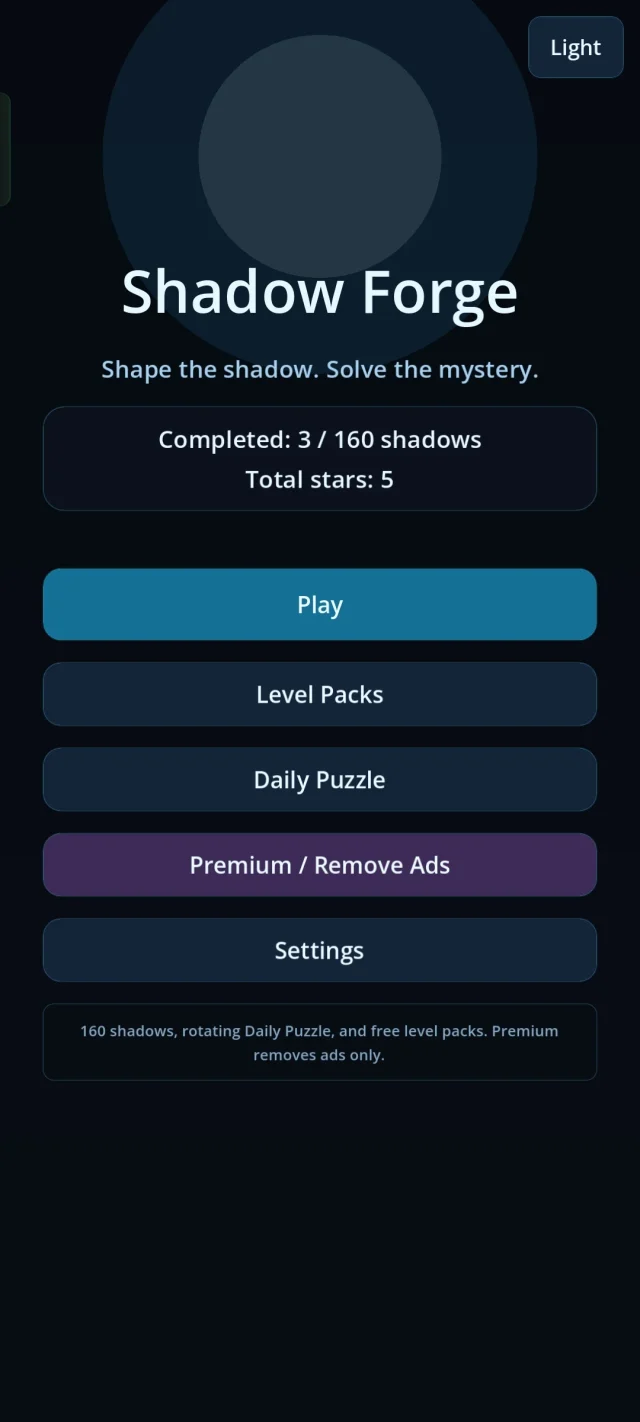 Shadow Forge: Shape Puzzle - Screen 5