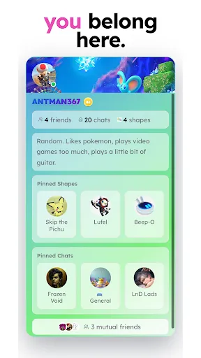 shapes.inc - AI with friends - Screen 6