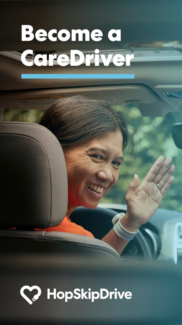 HopSkipDrive CareDriver - Screen 1