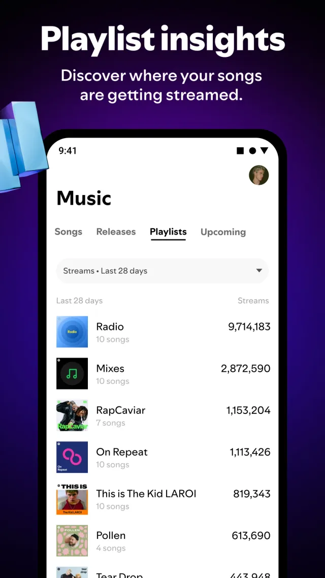 Spotify for Artists - Screen 8