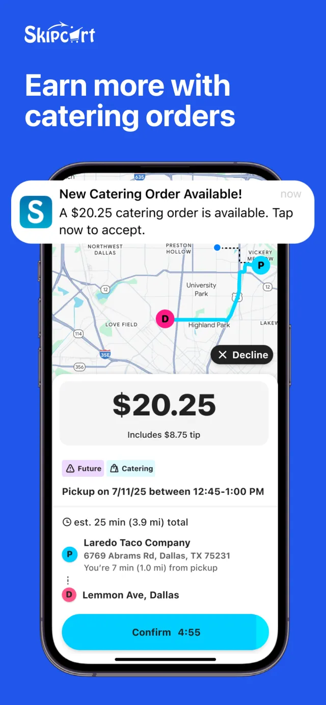 Skipcart: Deliver & Earn Money - Screen 2