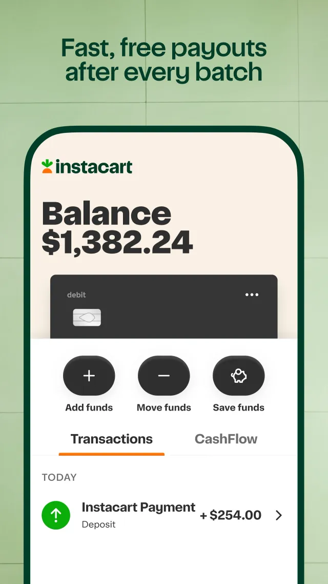 Instacart Shopper Rewards - Screen 2