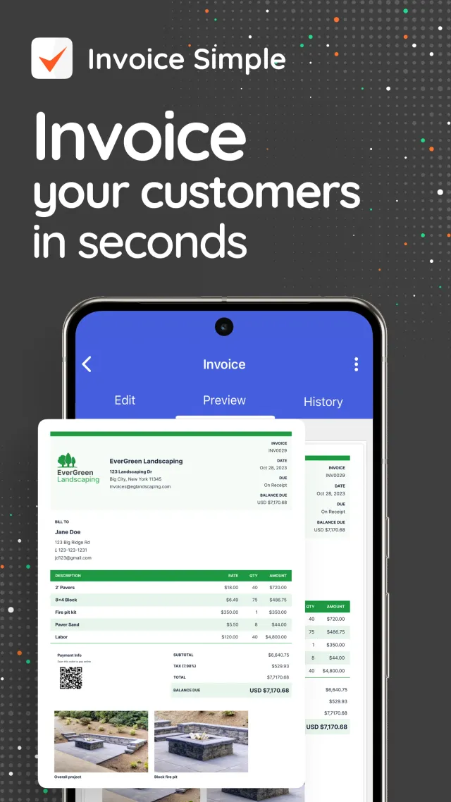 Invoice Simple: Invoice Maker - Screen 1