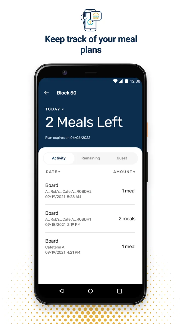Transact eAccounts - Screen 6