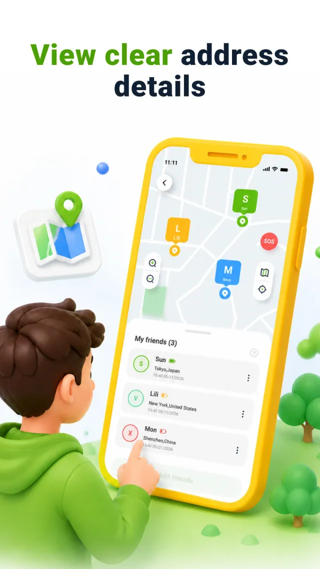 SafeNest - Family GPS - Screen 2