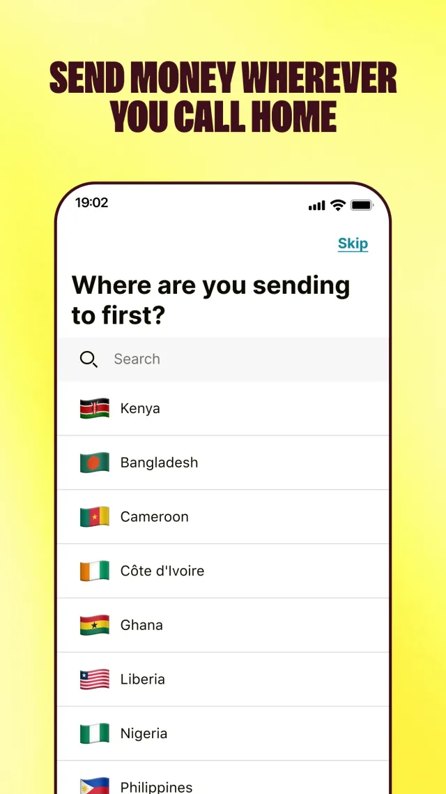 Sendwave: Send Money Abroad - Screen 2