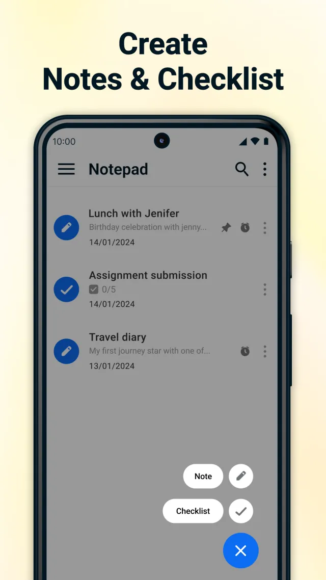 Notepad - Notes and Notebook - Screen 2