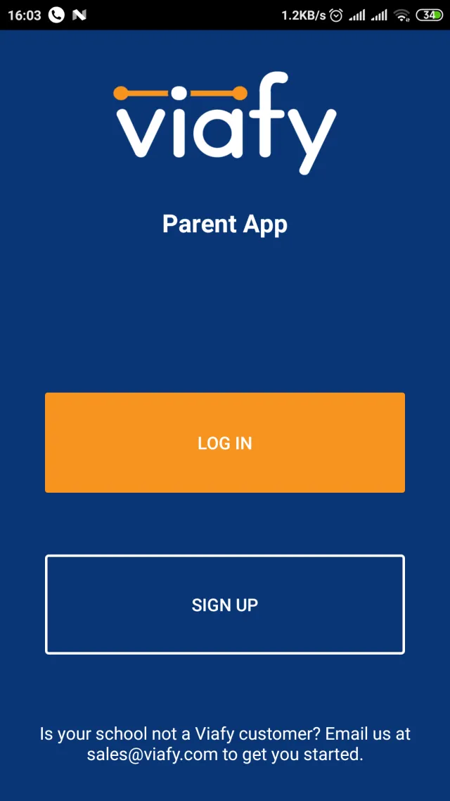 Busology’s Viafy - Parent - Screen 1