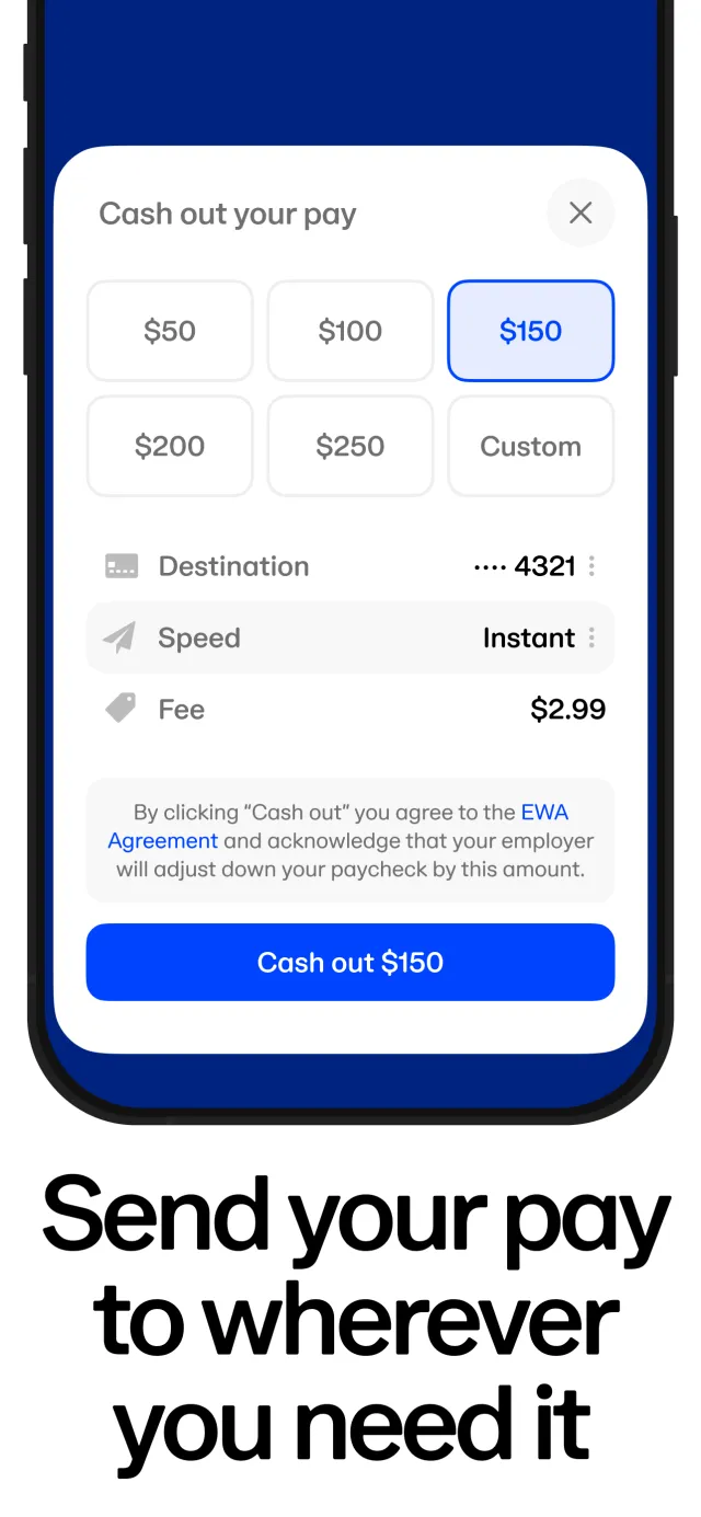 Rain Instant Pay - Screen 2