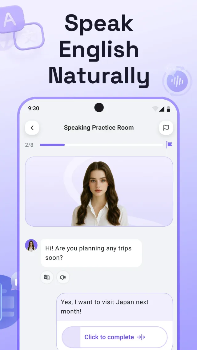 Elyra - AI English Coach - Screen 3