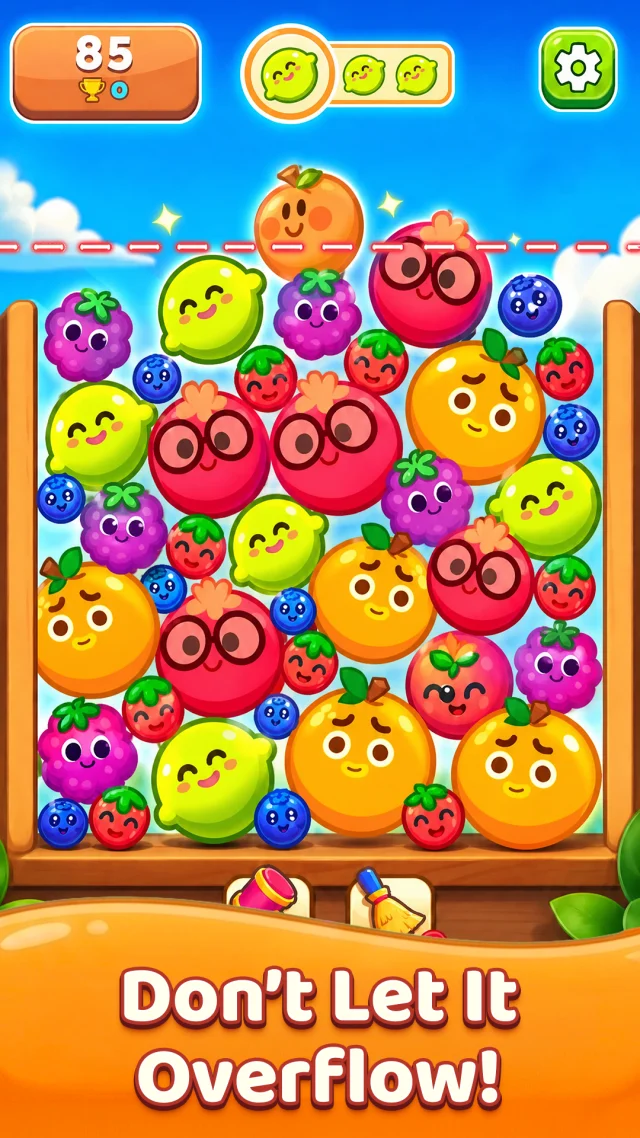 Fruit Merge Drop - Screen 3
