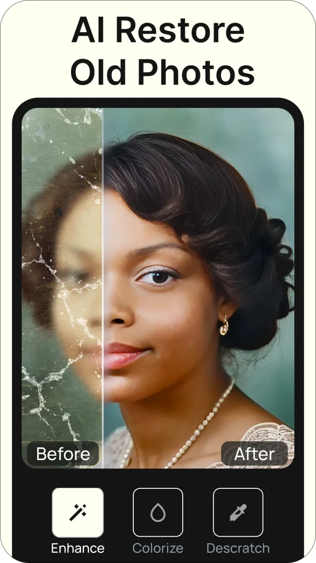 Renew - Old Photo Restoration - Screen 1
