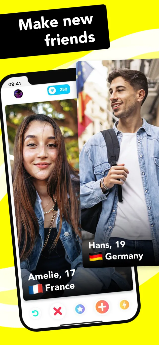 Hoop - Make new friends - Screen 1