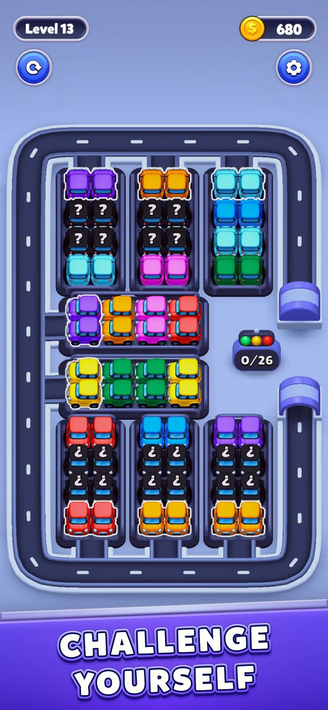 Car Sort: Color Puzzle - Screen 1