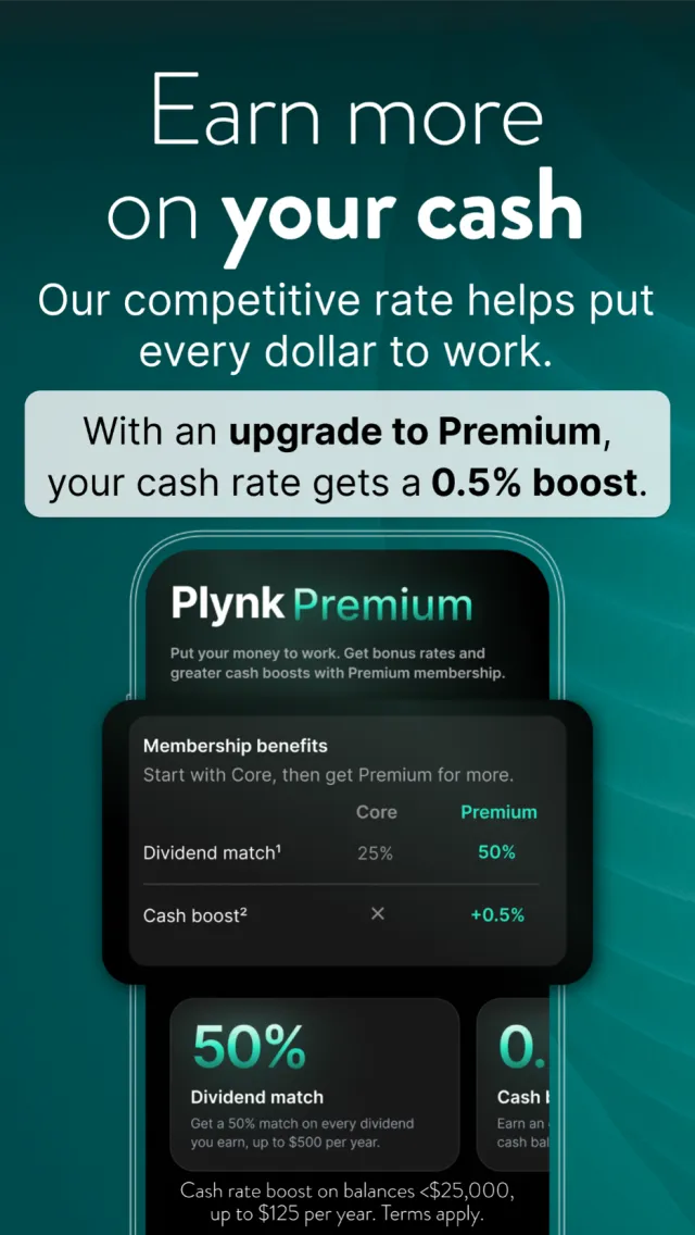 Plynk: Grow as an Investor - Screen 3
