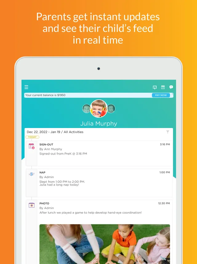 Procare: Childcare App - Screen 8