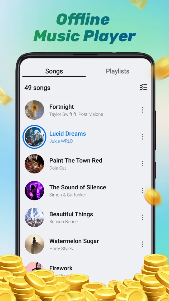 Lucky Tunes - Rewards & Music - Screen 4