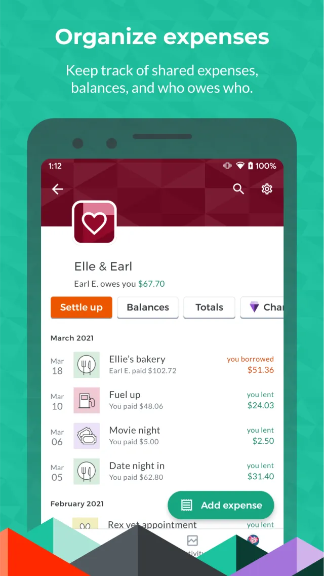 Splitwise - Screen 2