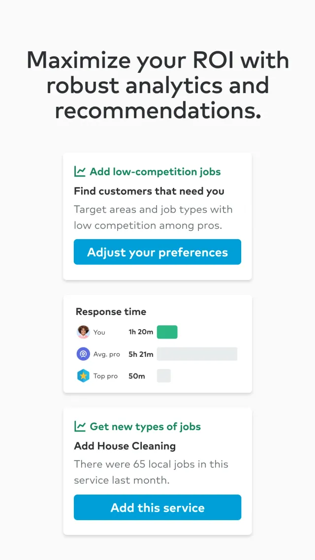 Thumbtack for Professionals - Screen 6