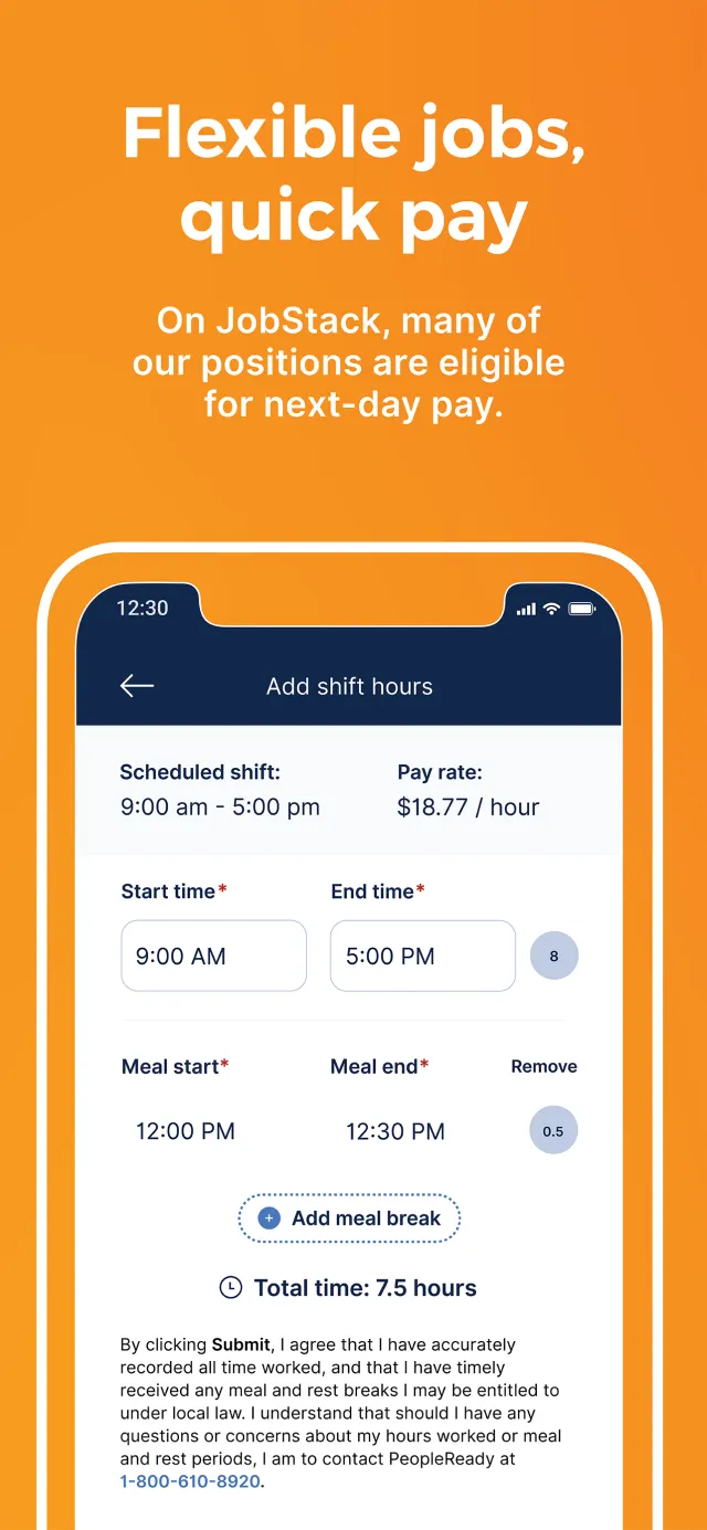JobStack for Work | Daily Pay - Screen 3